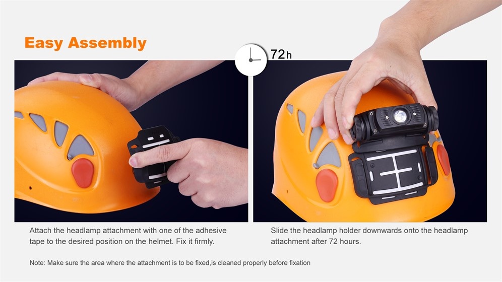 ALG-03 Helm mount voor hoofdlamp