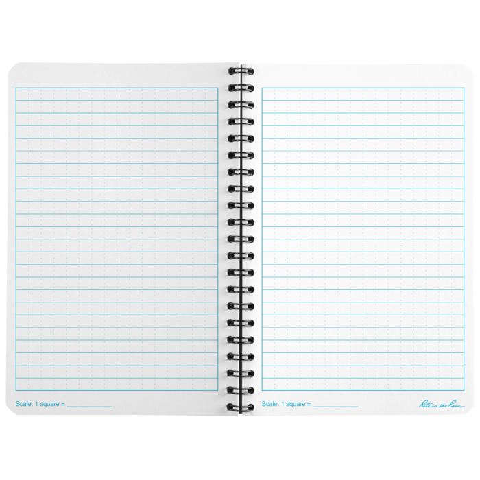 Side Spiral Notebook 10x17,5cm Yellow