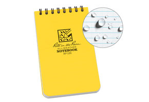 Top-Spiraal Notebook 3x5" Yellow