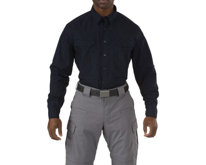 Stryke Long Sleeve Shirt Dark Navy