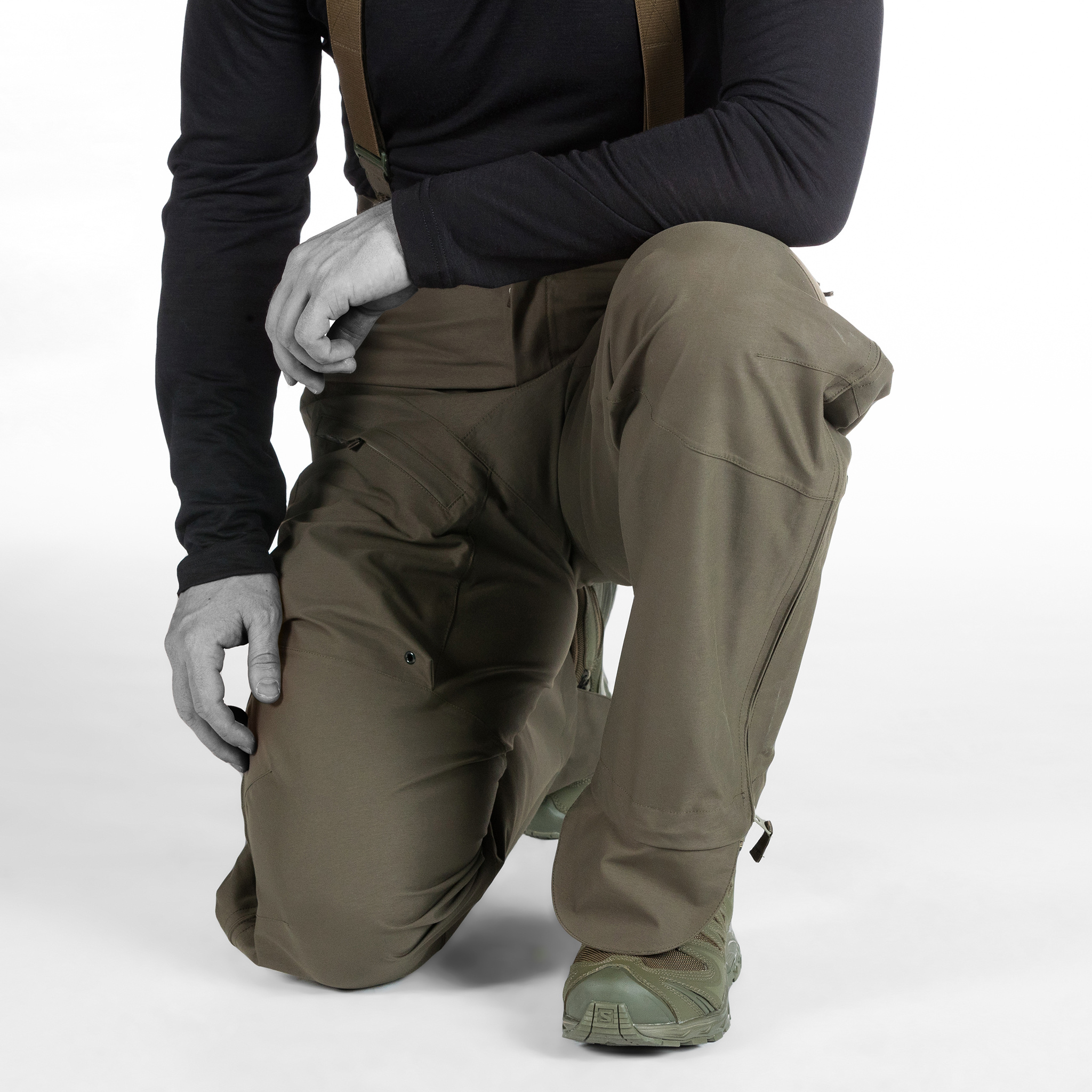 Monsoon XT Tactical GORE-TEX® Rain Pant Brown Grey