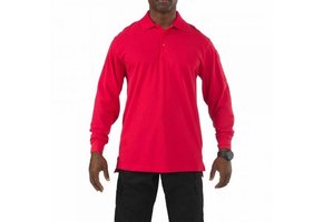 Professional Polo Long Sleeve Range Red Maat: XS