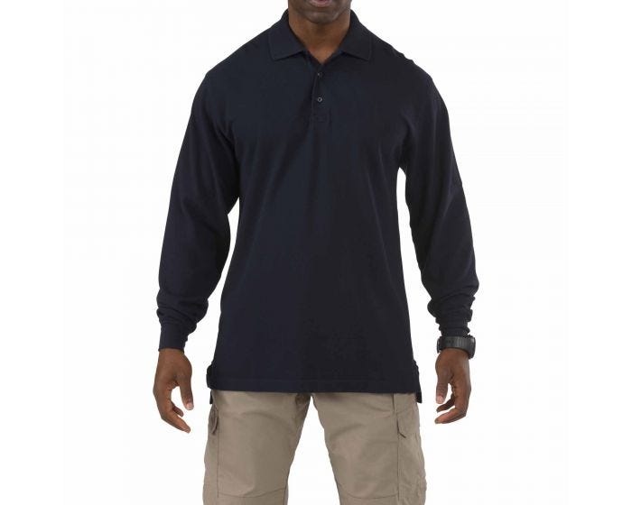 Professional Polo Long Sleeve Dark Navy
