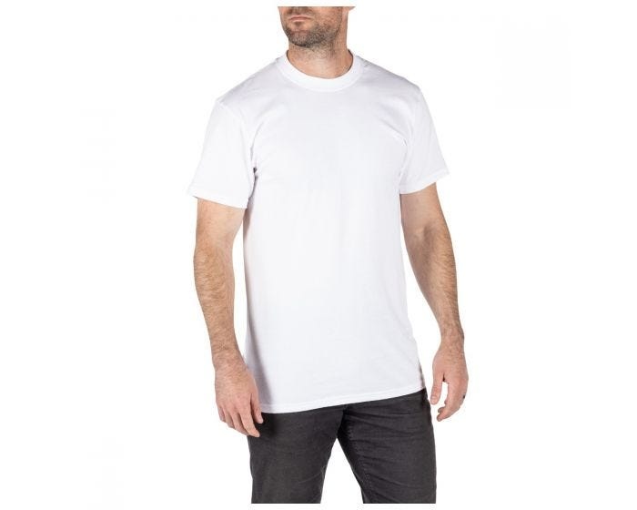 Utili-T Crew 3 Pack Shirts White