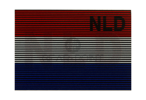 Dual IR Nederlandse NLD Vlag Patch