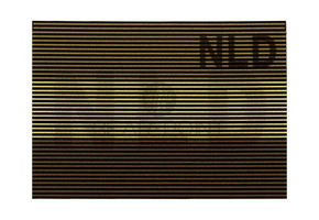 Dual IR Nederlandse NLD Vlag Patch Desert