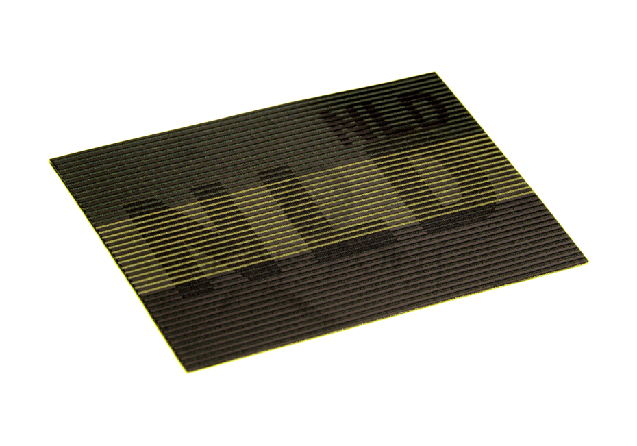 Dual IR Nederlandse NLD Vlag Patch Olive