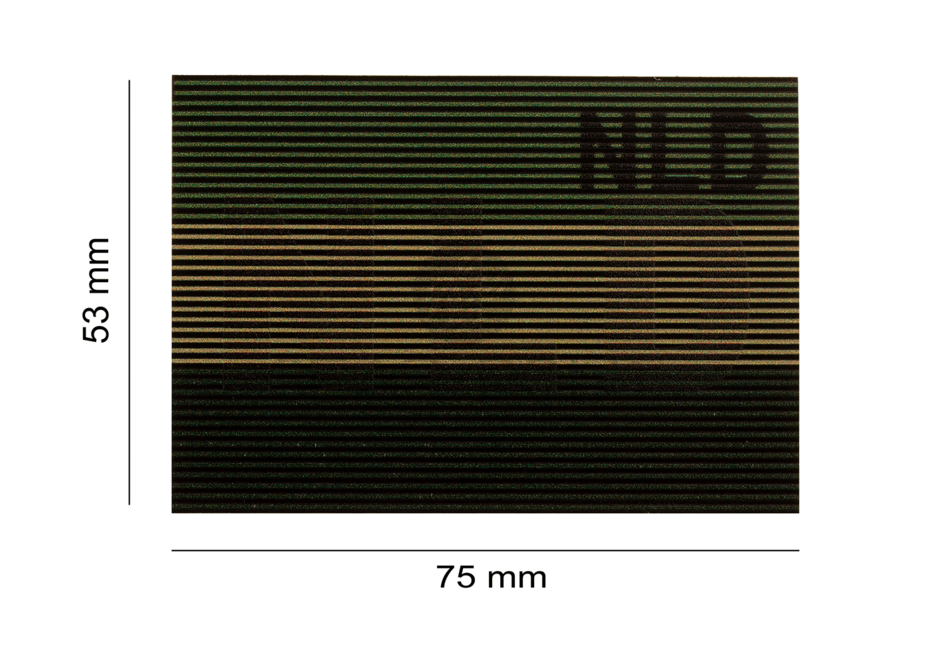 Dual IR Nederlandse NLD Vlag Patch Olive