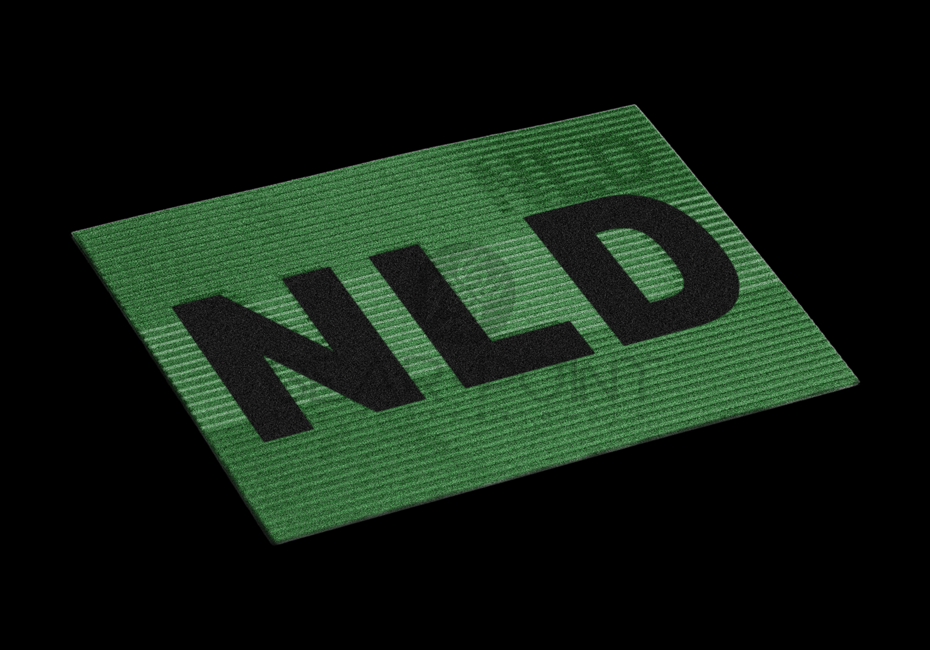 Dual IR Nederlandse NLD Vlag Patch Olive
