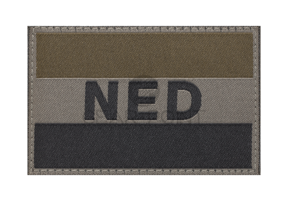 Nederlandse NLD Vlag Patch Olive