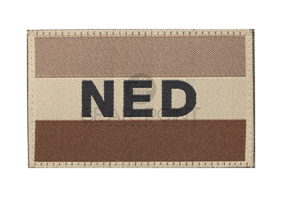 Nederlandse NLD Vlag Patch Desert
