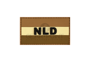 Nederlandse NLD Vlag PVC Patch Desert