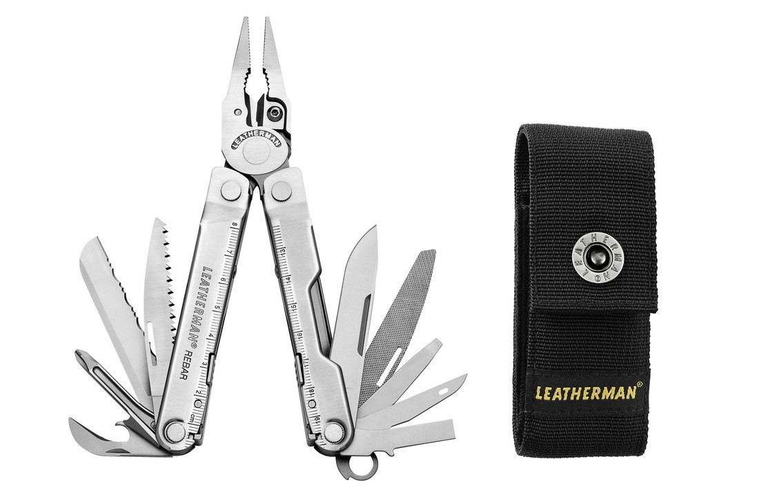 REBAR Multitool Silver (incl. Nylon Pouch)