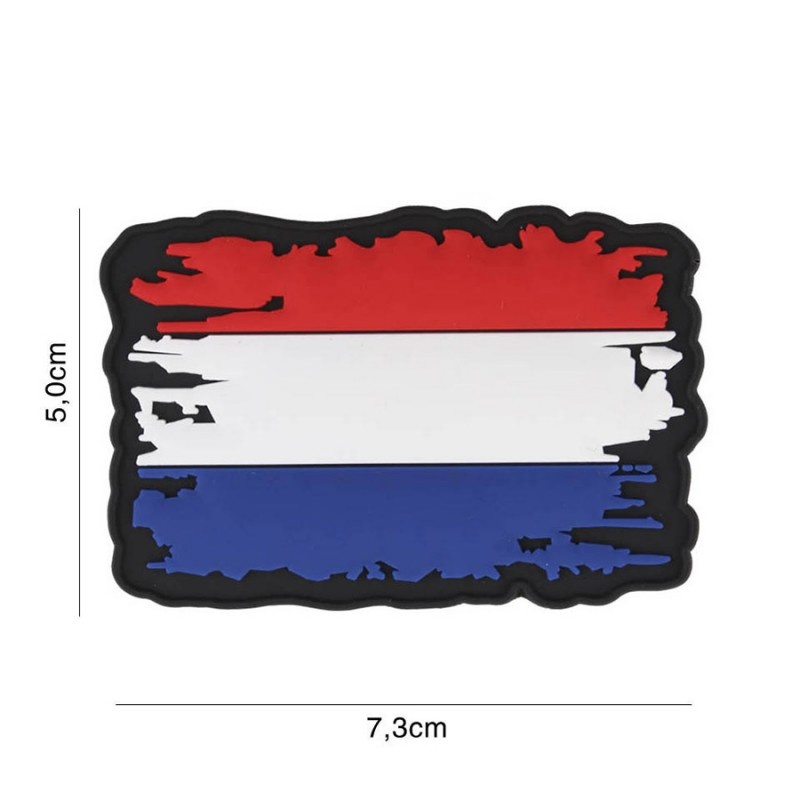 Nederlandse (NLD) Vintage Vlag PVC Patch
