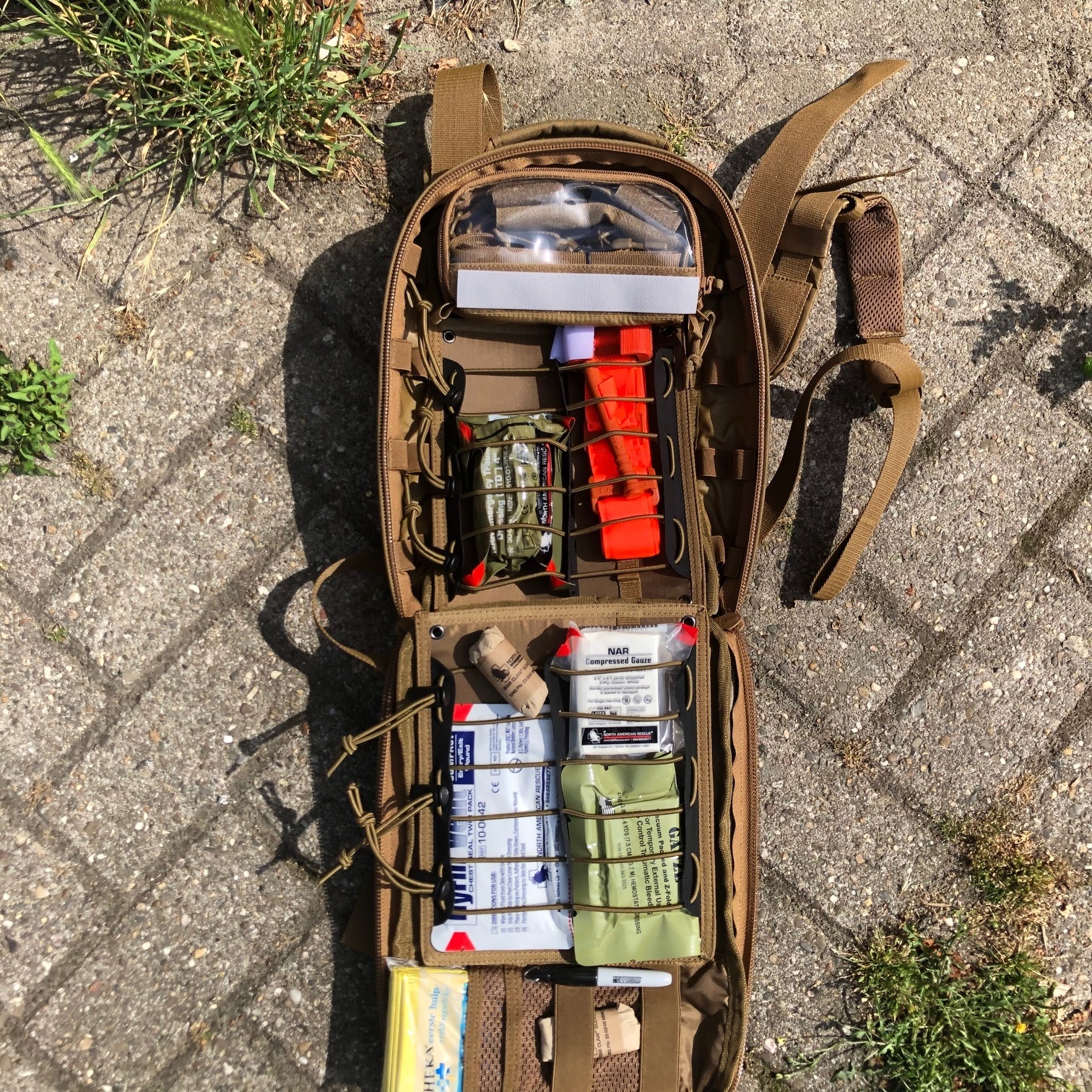 IFAK Plus Set - TQ Orange (alleen inhoud)