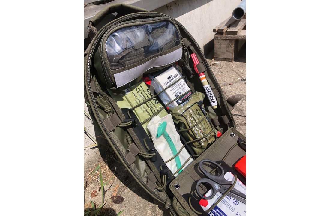 IFAK Tactical Pro Set - TQ Black (alleen inhoud)