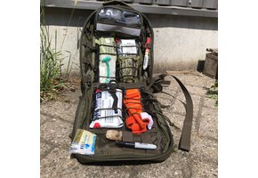 IFAK Tactical Pro Set - TQ Black (Content only)