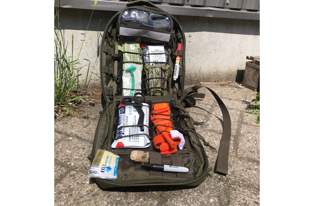 IFAK Tactical Pro Set - TQ Orange (Content only)