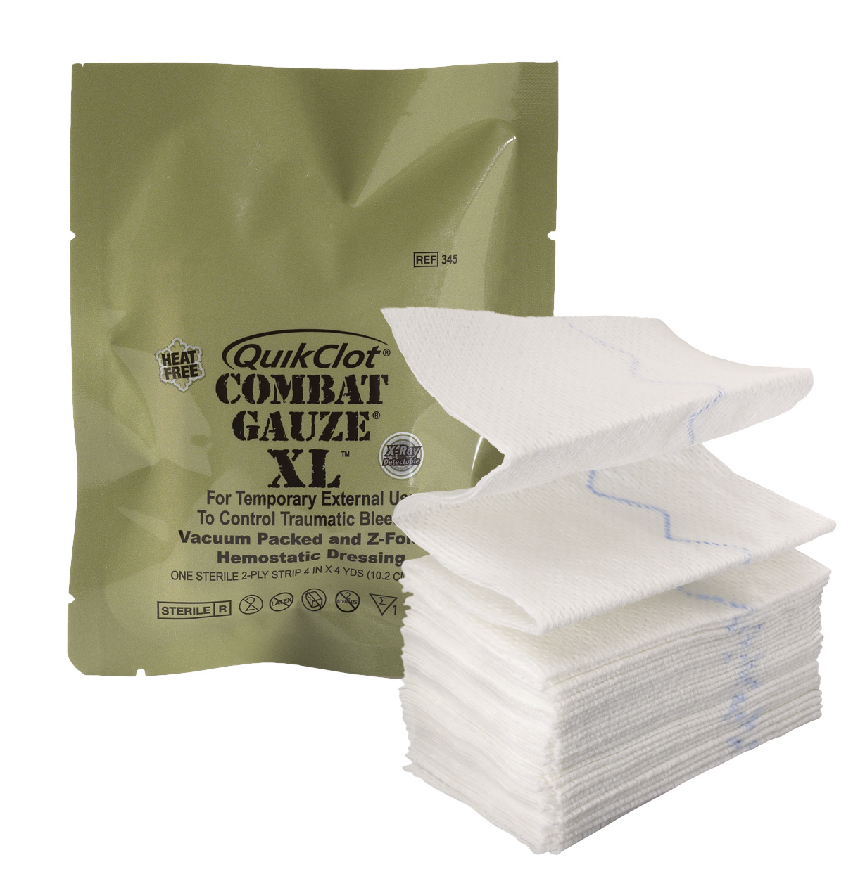 Combat Gauze XL Z-Fold (10,7cm x 3,7m)