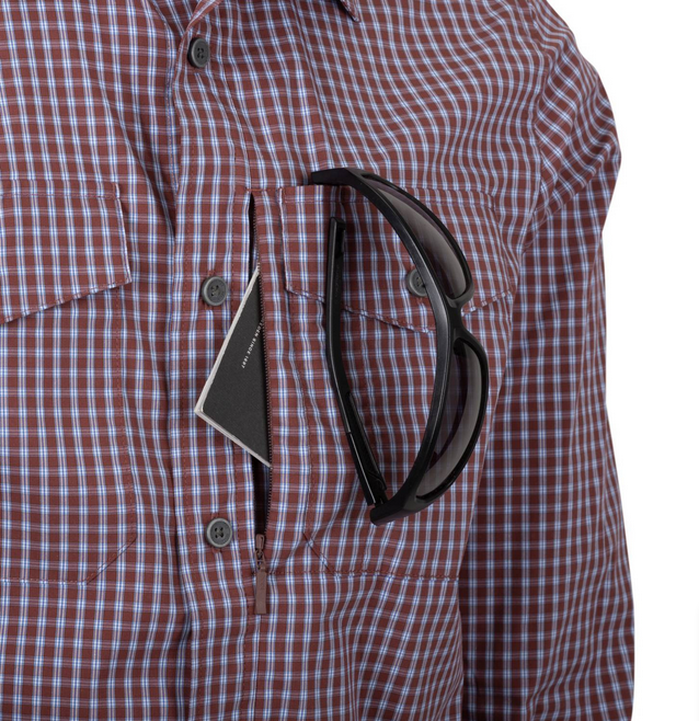 Covert Concealed Carry Shirt Foggy Grey