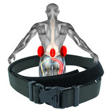 Dragon Skin Ergonomic Duty Belt 1.5" Kit Zwart (Koppel)