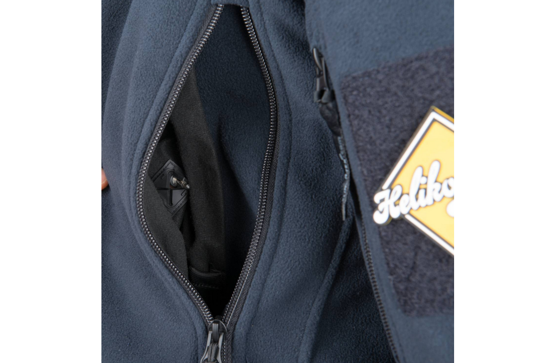 Liberty Jacket Double Fleece Black