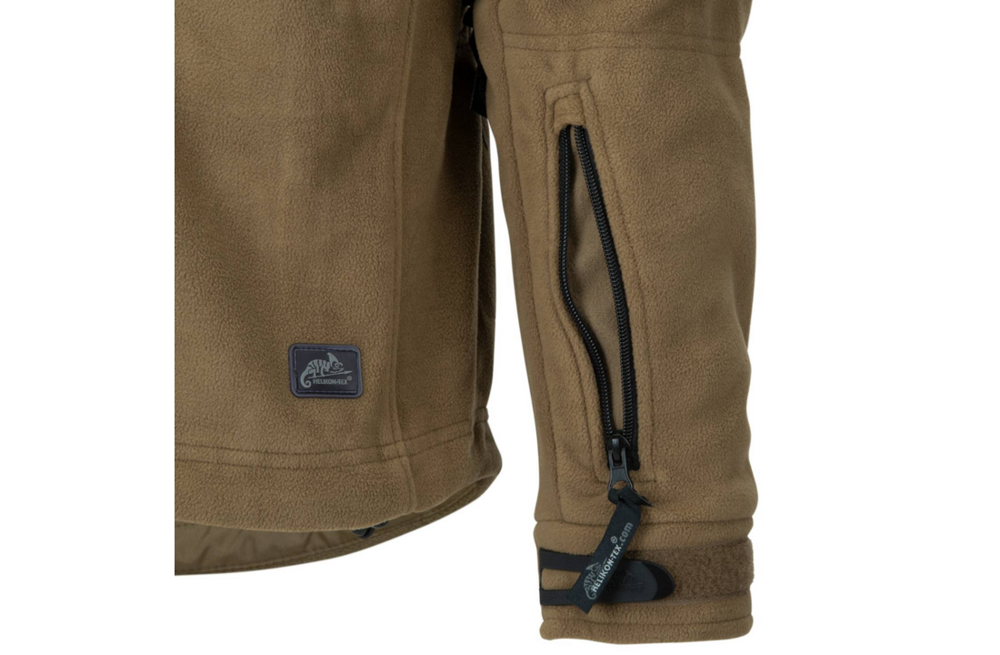 Patriot Jacket Double Fleece Zwart