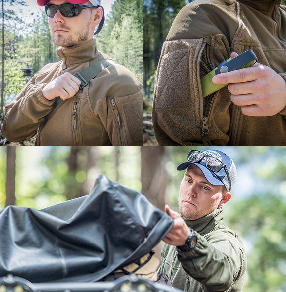 Stratus Jacket Heavy Fleece Coyote