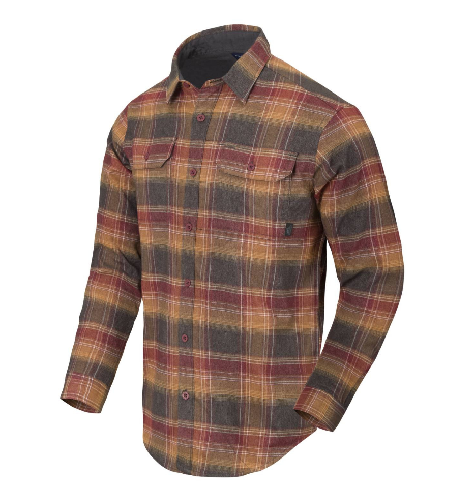 Greyman Shirt Amber Plaid
