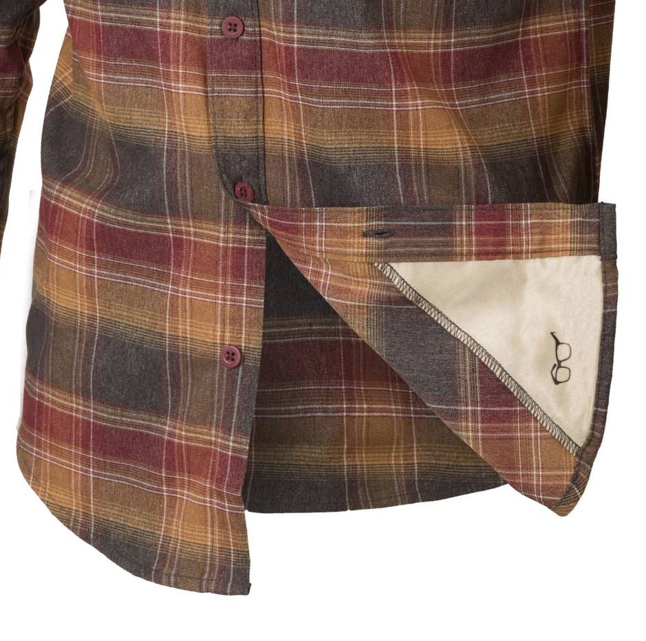 Greyman Shirt Amber Plaid