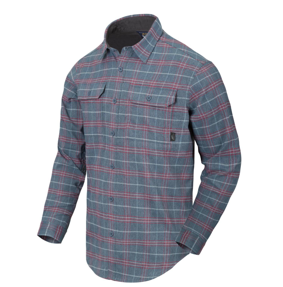 Greyman Shirt Graphite Plaid