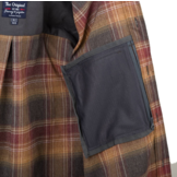 Greyman Shirt Graphite Plaid