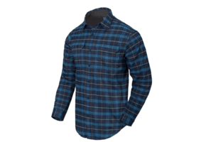 Greyman Shirt Blue Stonework Plaid
