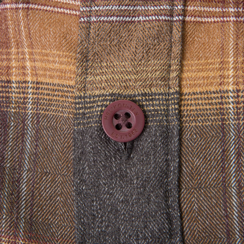 Greyman Shirt Blue Stonework Plaid