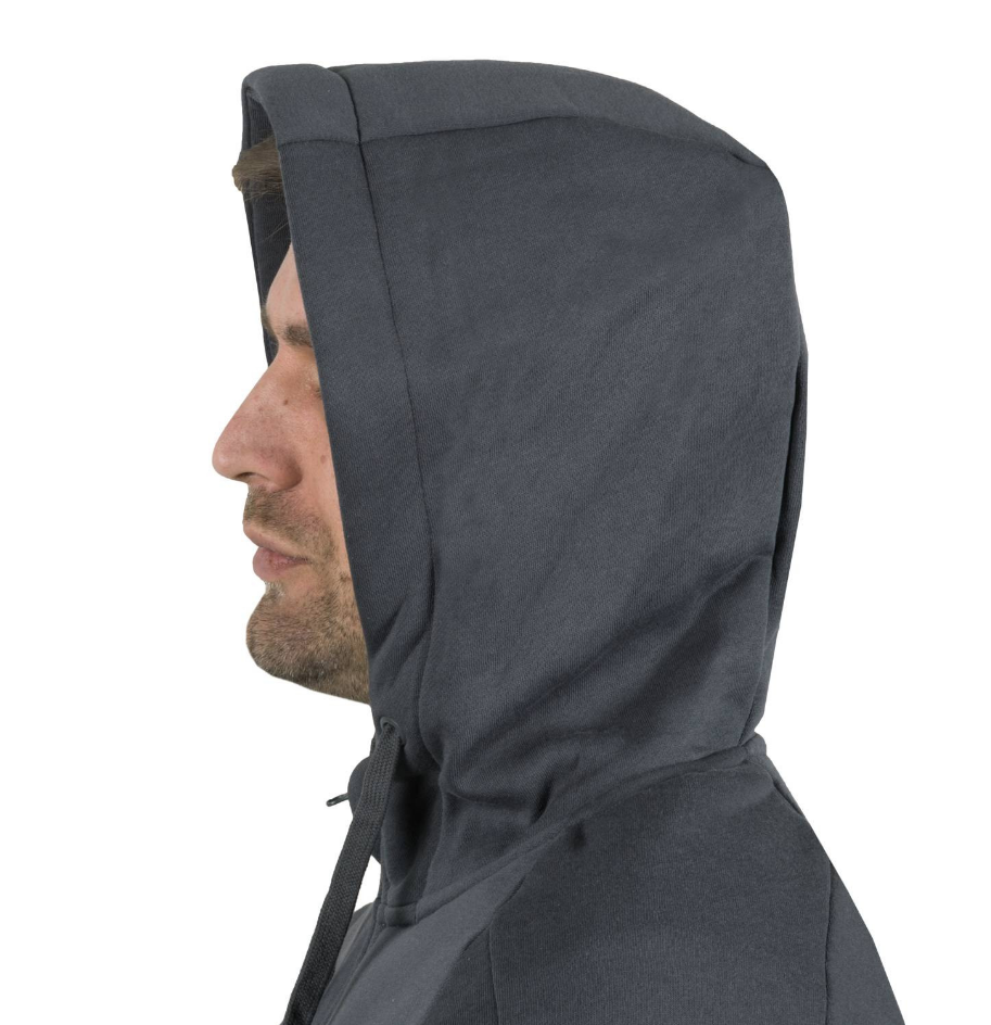 Urban Tactical Hoodie Lite Full Zip Black
