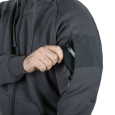 Urban Tactical Hoodie Lite Full Zip Black