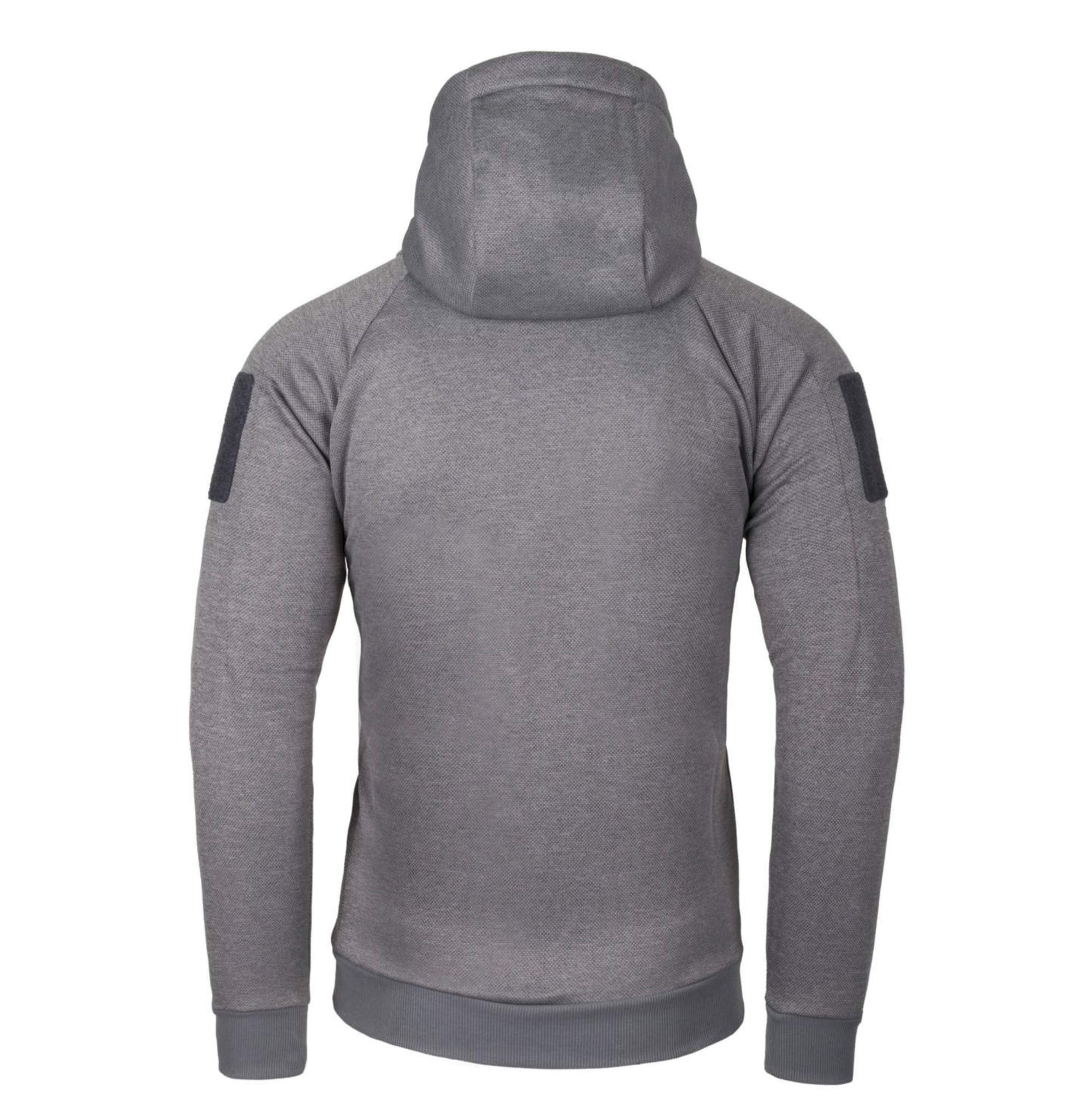 Urban Tactical Hoodie  Full Zip Melange Zwart Grijs