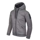 Urban Tactical Hoodie  Full Zip Grijs Melange