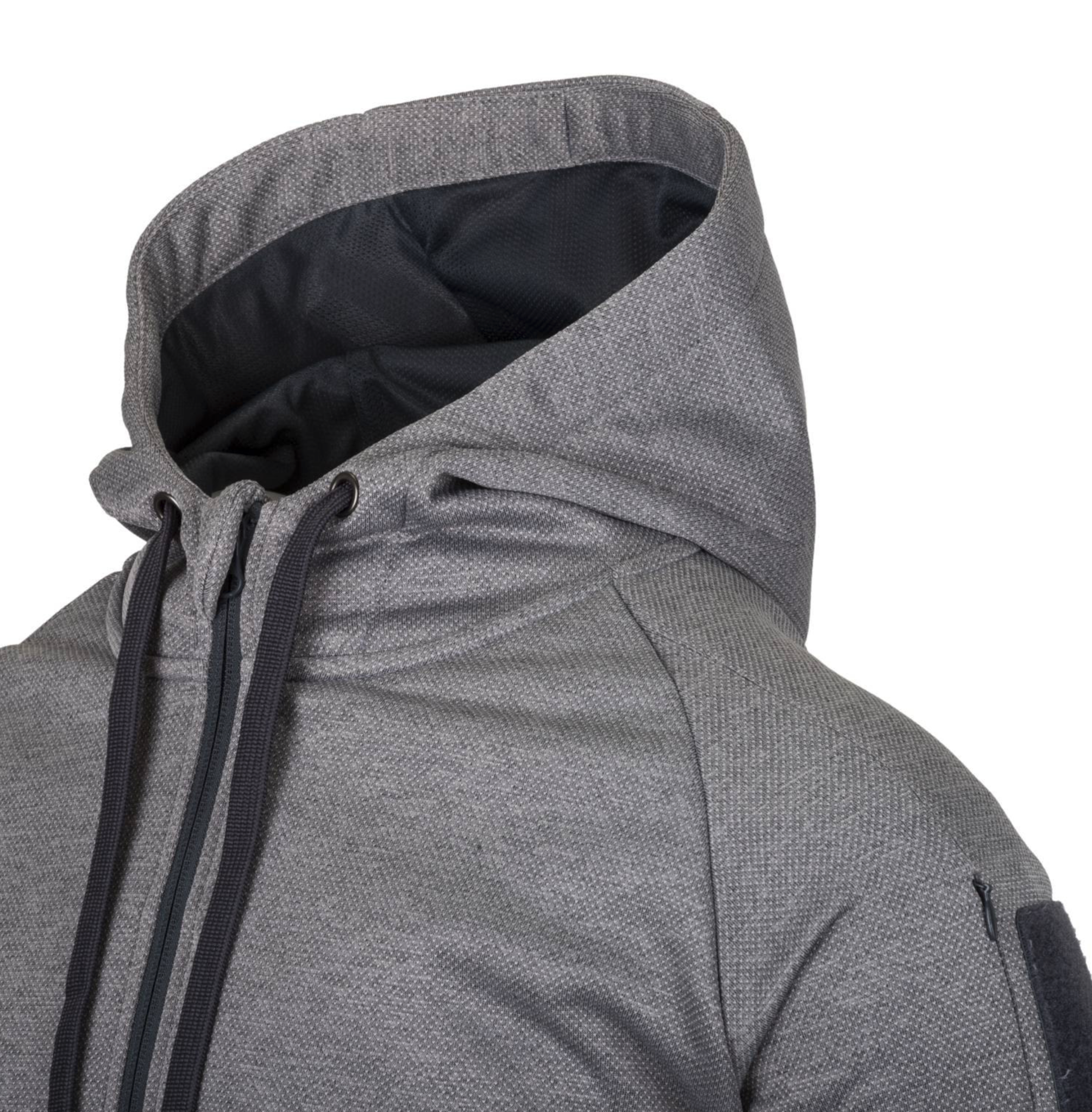 Urban Tactical Hoodie  Full Zip Grijs Melange
