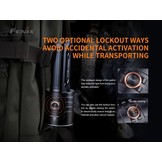 LR35R Zaklamp / Flashlight (10.000 lumen) incl. Accu's