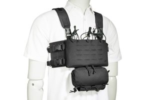 TT Small Combi Rig Belt Harness Black