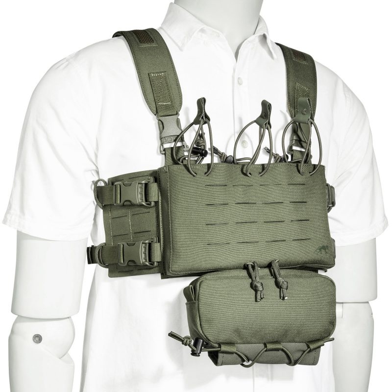 TT Small Combi Rig Belt Harness Olive
