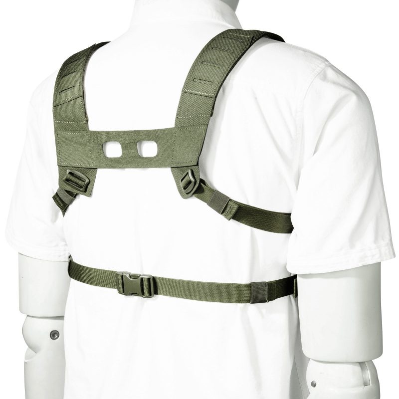 TT Small Combi Rig Belt Harness Olive