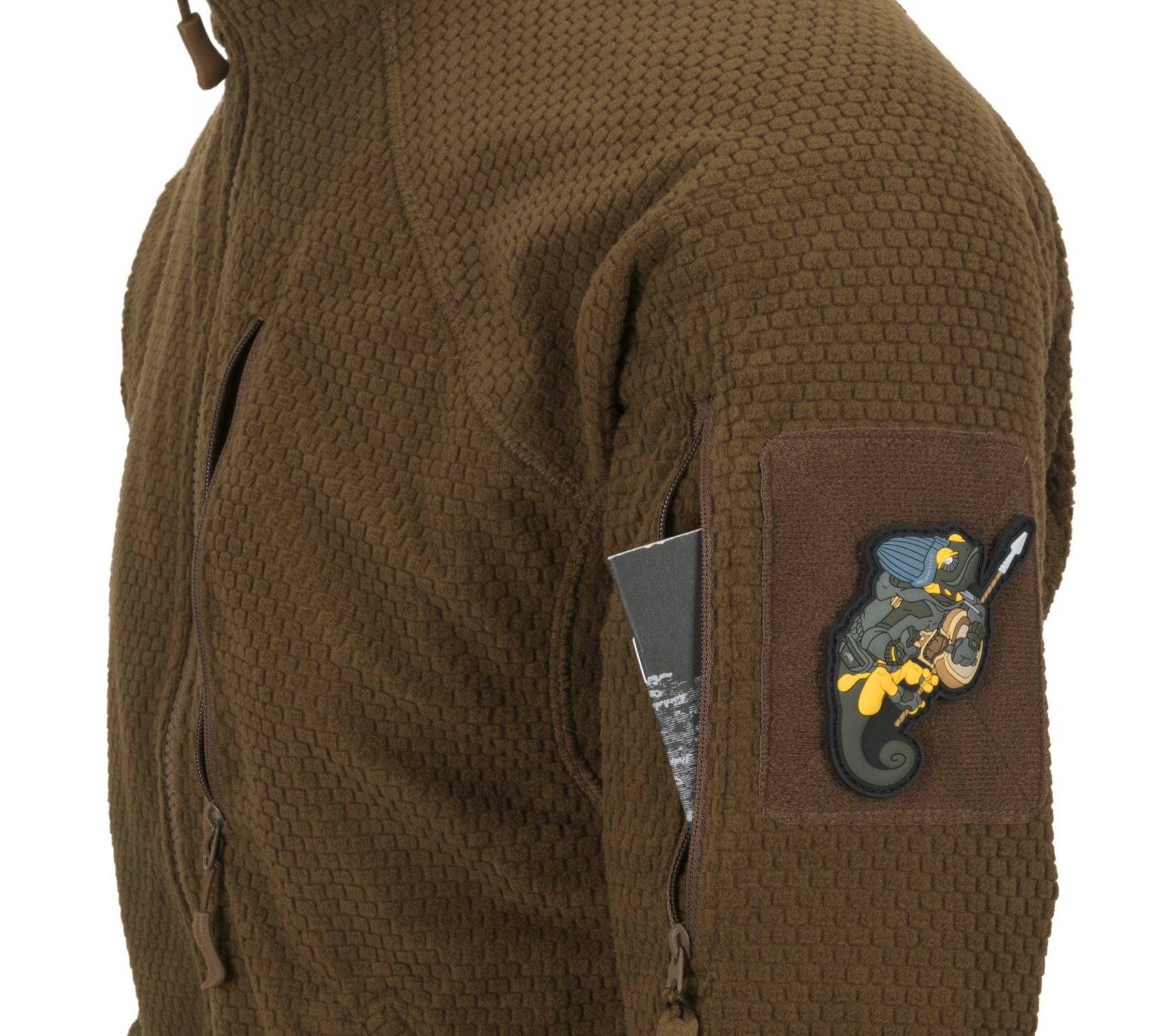 Alpha Tactical Jacket Grid Fleece Olive