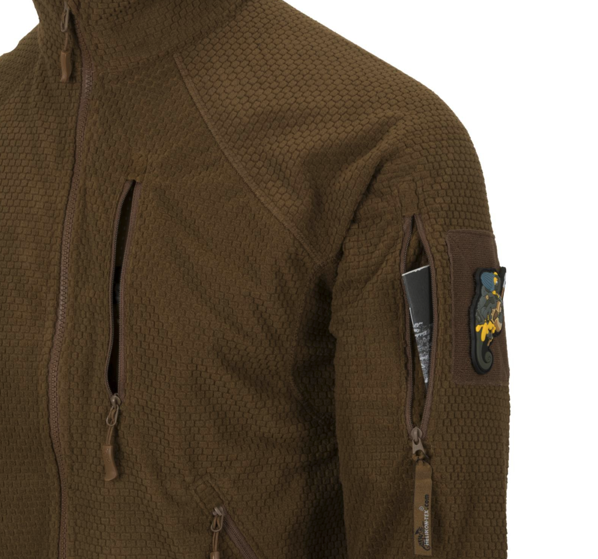 Alpha Tactical Jacket Grid Fleece Olive