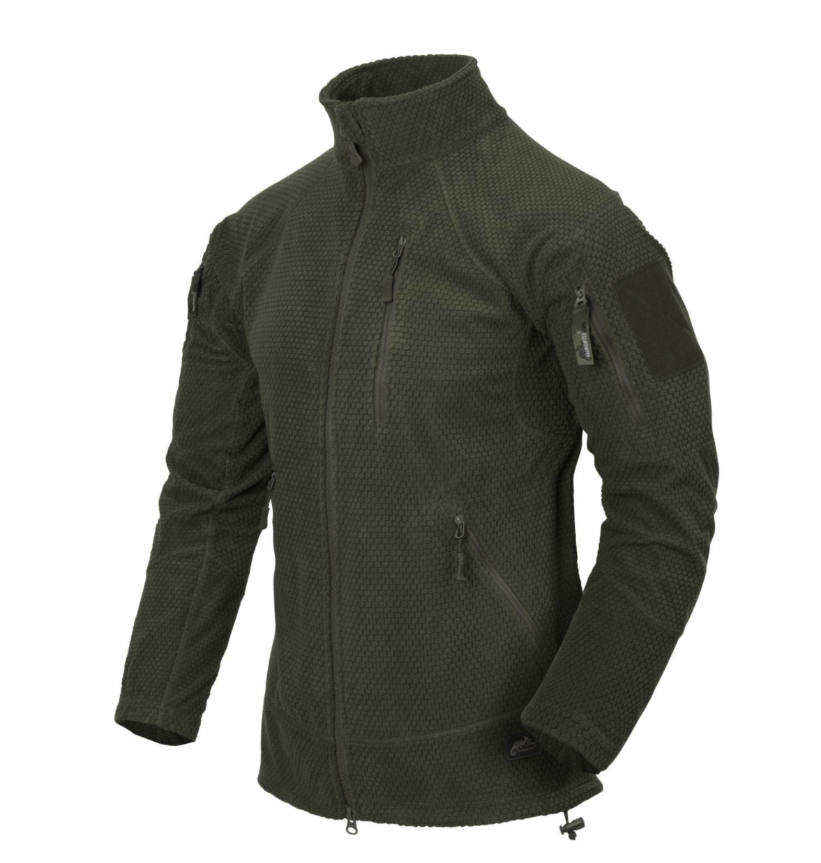 Alpha Tactical Jacket Grid Fleece Olive