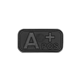 A-Positive Blood Type PVC Patch Blackops