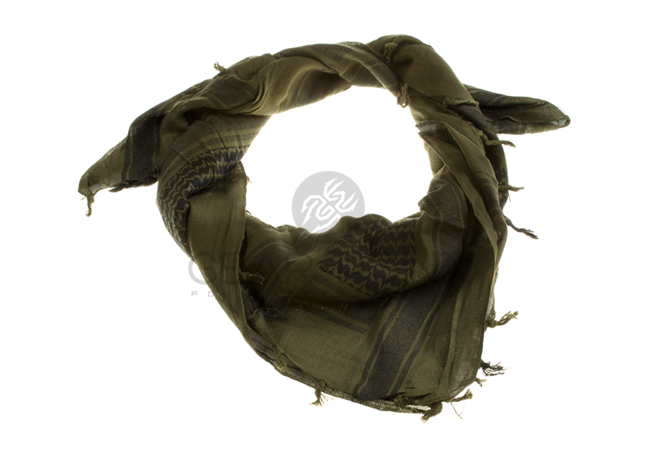 Shemag / PLO Sjaal Olive/Zwart