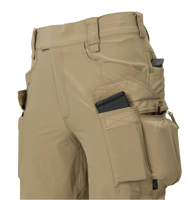 OTS Tactical Shorts 8.5" VersaStretch Lite Mud Brown
