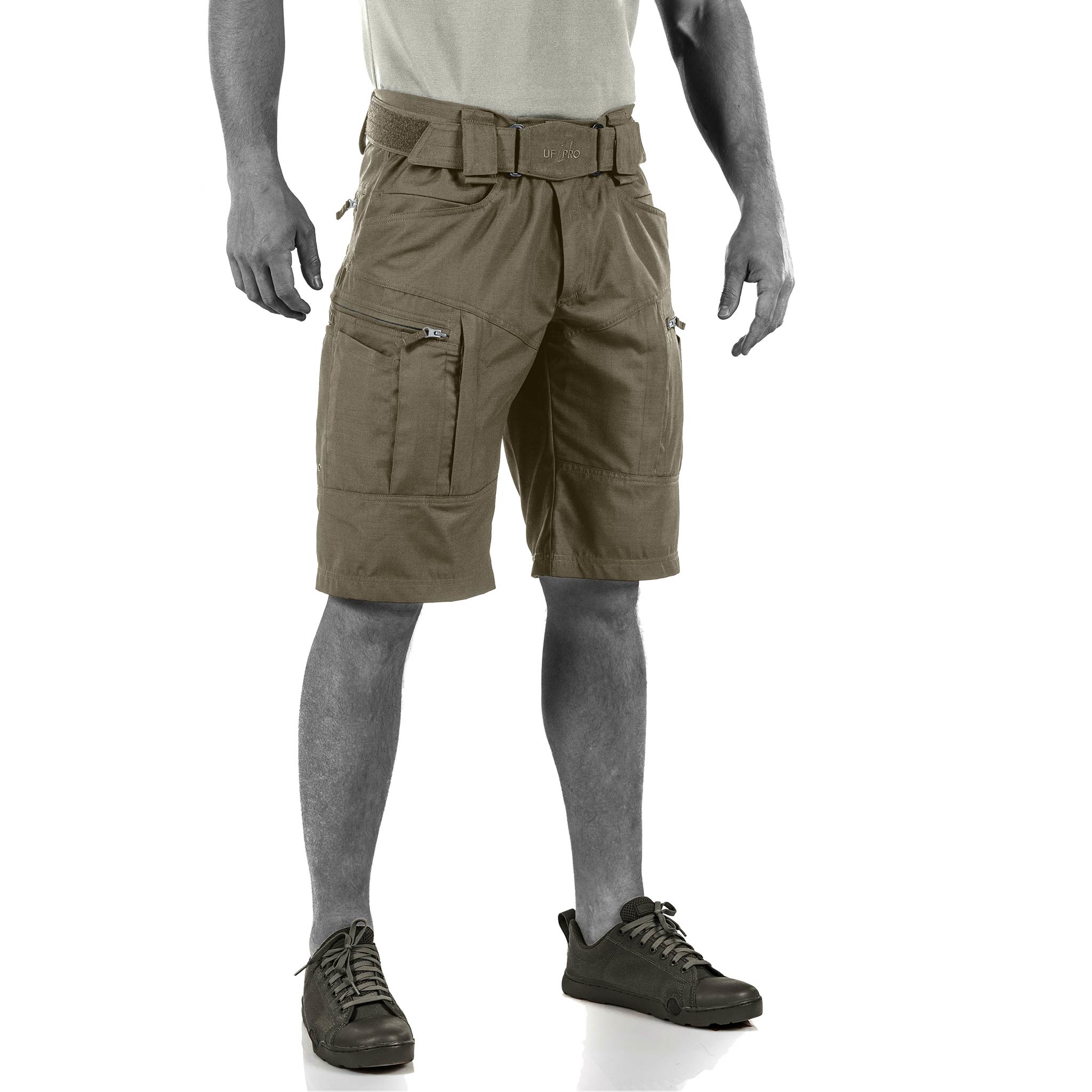 P-40 Shorts Gen.2 Brown Grey